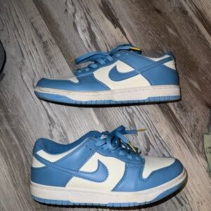 Nike Blue and Cream Women's Sneakers